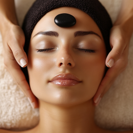 Стоун массаж