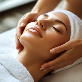 Скульптурирующий массаж лица